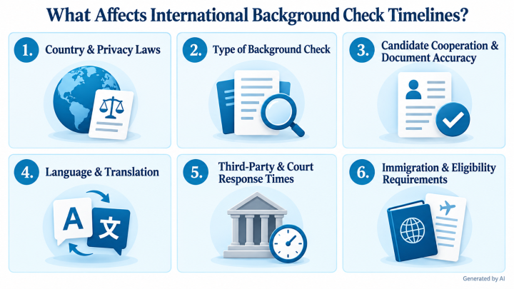 Six Factors Shaping Background Check Timelines