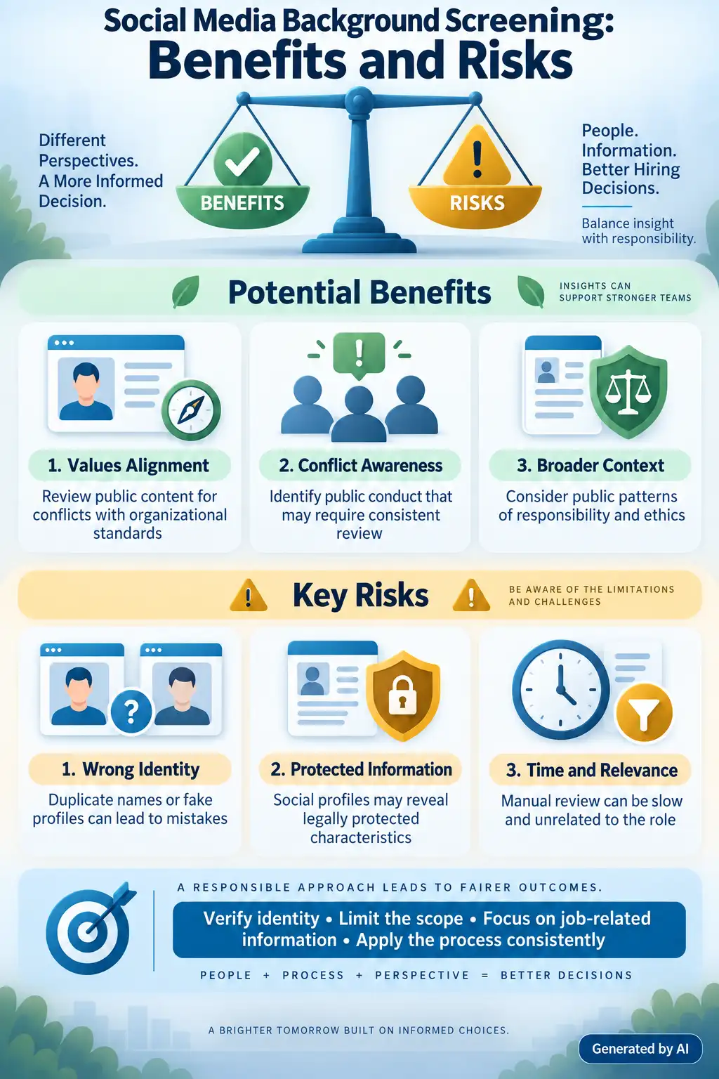 Benefits & Risks of Social Media Background Screening