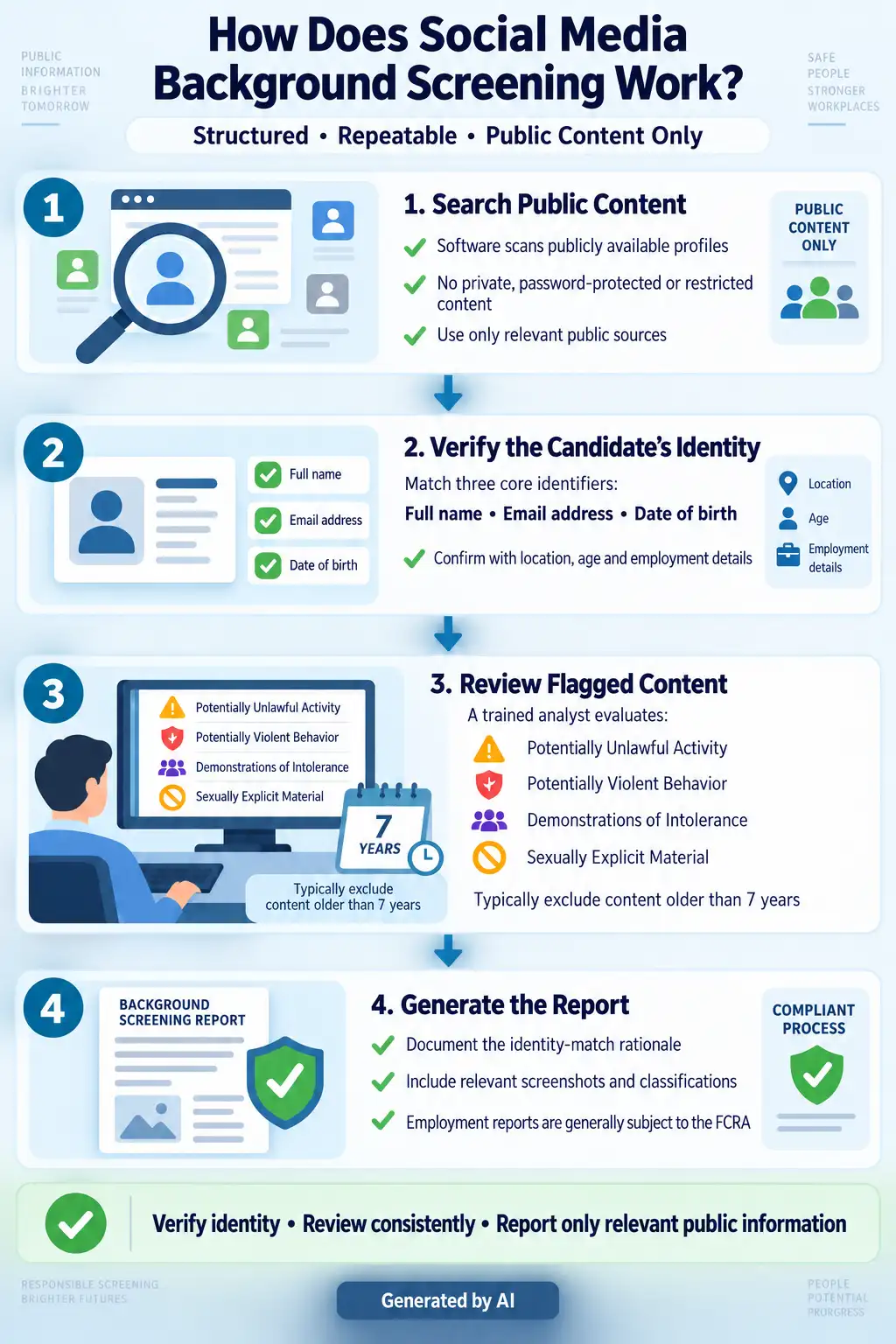 How Does Social Media Background Screening Work?